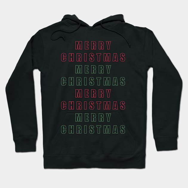 Merry Christmas Hoodie by PlantsAndCats